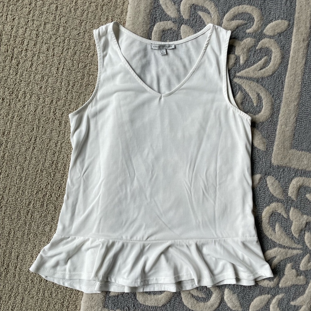 Green Envelope tank top